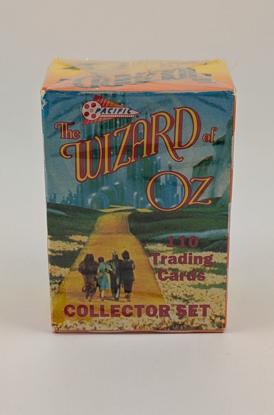 1990 Pacific Wizard of Oz 110 Trading Card Collector Set - SEALED Small Rip READ